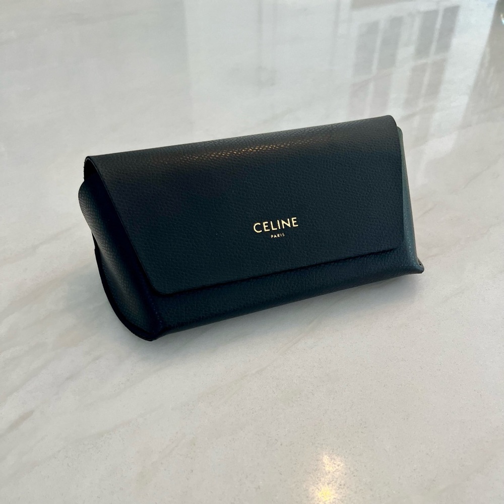 Celine Black Sunglass Case NWOT